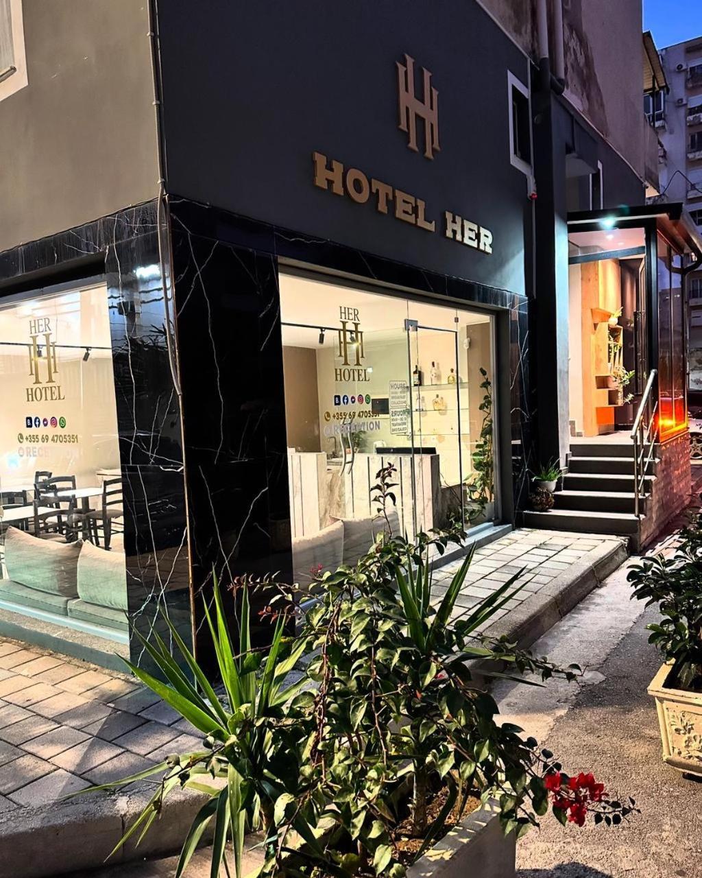 Hotel Her Vlorë Εξωτερικό φωτογραφία